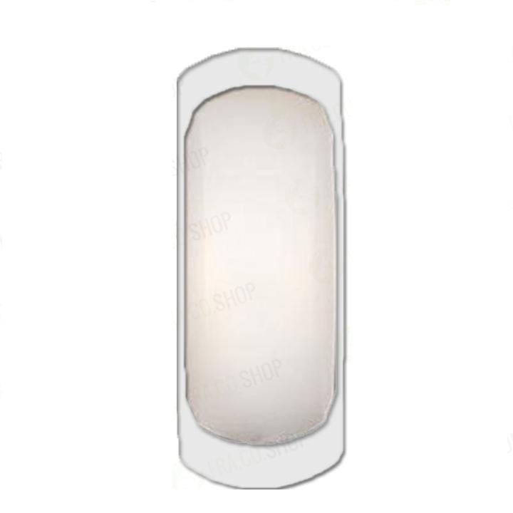 Applique Lampada da Parete Bianca (Francy Op) Attaco E27 IP66 - Fumagalli - Foto 2 di 4