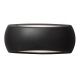 FRANCY FUMAGALLI NERO OPALE INCUDE led filamento 6w 4000k 800lm MADE IN ITALY