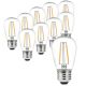 15x Lampadina LED a Filamento E27 ST45 Traspar. 2w 2700k Luce Calda - Mondo LED