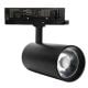 Track LED Trifase 30w Nero COB CCT 3600 Lumens - CRI>92 UGR ≤ 13 - Olizon