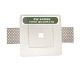 Faretto in Gesso LED 3w 4000k 120mm - Foro Quadrato Luce Naturale - Mondo LED