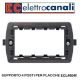 ECL4604F-SUPPORTO 4 POSTI / MODULI PER PLACCHE ELETTROCANALI LIFE