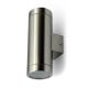 APPLIQUE BIDIREZIONALE DA MURO SMALTATO GU10 GRIGIO SATINATO -V-TAC