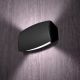 Applique da Parete 7.5w CCT Nero da Esterno (Abram 190) IP55 - Fumagalli