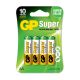 4x Batteria Alcalina 1,5v 15A LR6 AA