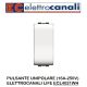 ECL-4021WH-PULSANTE UNIPOLARE BIANCO (16A-250V) ELETTROCANALI LIFE ECL4021WH