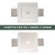 Faretto in Gesso LED 3w 3000k 4000k 120mm - Foro Rotondo - Quadrato | Mondo-LED