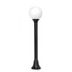 Lampione LED Mizar/G250 Nero 110cm E27 a Filamento 6W 4000K - IP55 - Fumagalli