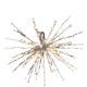 Sfera Ramificata Natale da 96 Luci LED - Uso Interno/Esterno - Luce Calda - ABM