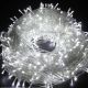 Serie di Natale da 100 MiniLucciole LED 3,5Mt. Cavo Trasparente Luce Fredda ABM