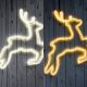 Renna LED Natale 57 cm x 57 cm a Neon | ABM