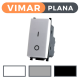 Interruttore Bipolare 0-1 (16A-250V) VIMAR PLANA Compatibile | 3 colori