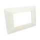 Placca 3 Posti Bianca Matix AM4803 / 503SA Compatibile - TOT