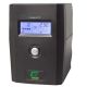 UPS NemoLED 120 - Gruppo di Continuità Line Interactive con Display 1200VA 330W