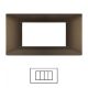 Placca 4 posti VIMAR Plana RAME V6004-14 Compatibile