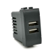 Presa USB Doppia 2A bTicino LIVING International Compatibile