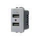 Presa USB Doppia 2A LIVING Tech Compatibile