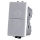 Pulsante Doppio 10A 250V MATIX N4036 Compatibile