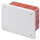 CASSETTA DI DERIVAZIONE E CONNESSIONE 160X130X70 CON COPERCHIO BIANCO