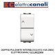 ECL-4022WH-DOPPIO PULSANTE INTERBLOCCATO BIANCO (10A-250V) ELETTROCANALI ECL4022WH
