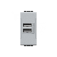 Presa USB Doppia 2A LIVING Tech Compatibile