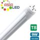 Tubo LED T8 9w Alimentazione Bilaterale Cover Opaca 60 cm - Luce Naturale 4000k