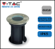 VT-7677-7515-PORTAFARETTO LED TONDO CALPESTABILE CARRABILE GU10 IP65 NERO